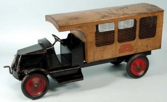 buddy l toys dump bed dump truck express trains dump lever old toy trucks